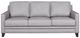 Leather Italia™ Cambria Stanton Gray Sofa-0