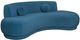 Armen Living Oakland Blue Sofa-0