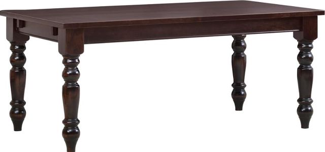 Urban Collections by Yutzy Woodworking French Farmhouse Retreat Cherry Leg Dining Table -0
