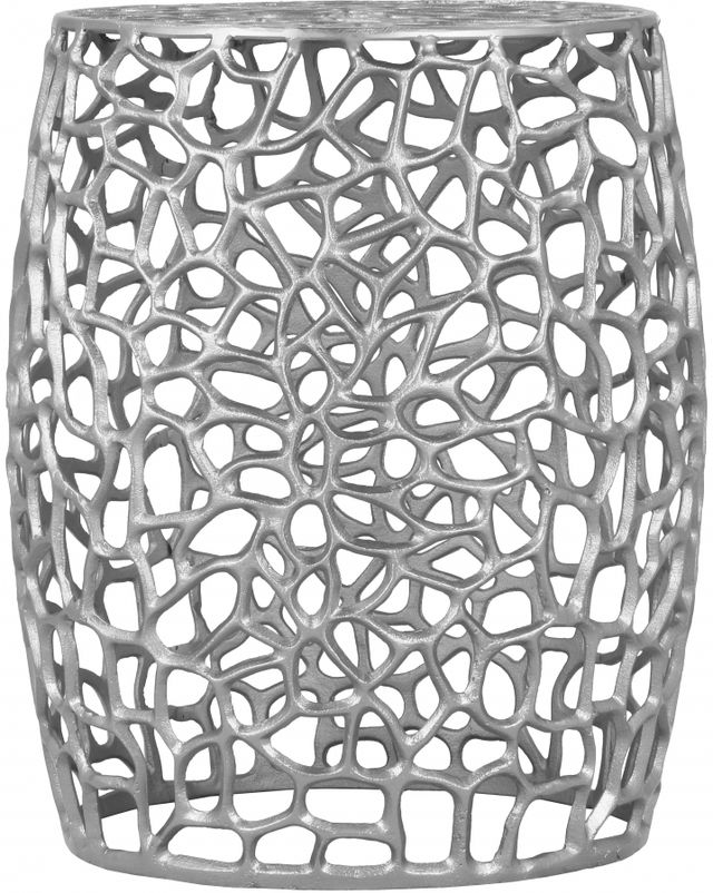 Meridian Furniture Priya Silver End Table-1