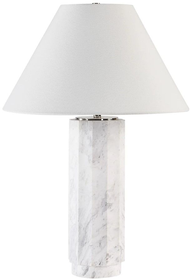 Renwil® Veda Honed White Table Lamp-0
