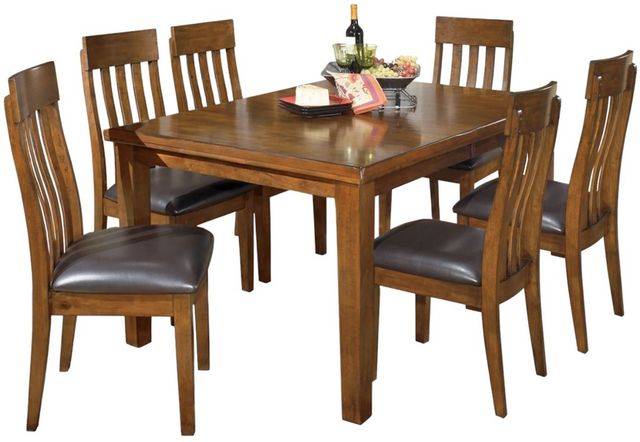 Signature Design by Ashley® Ralene 7-Piece Medium Brown Dining Set