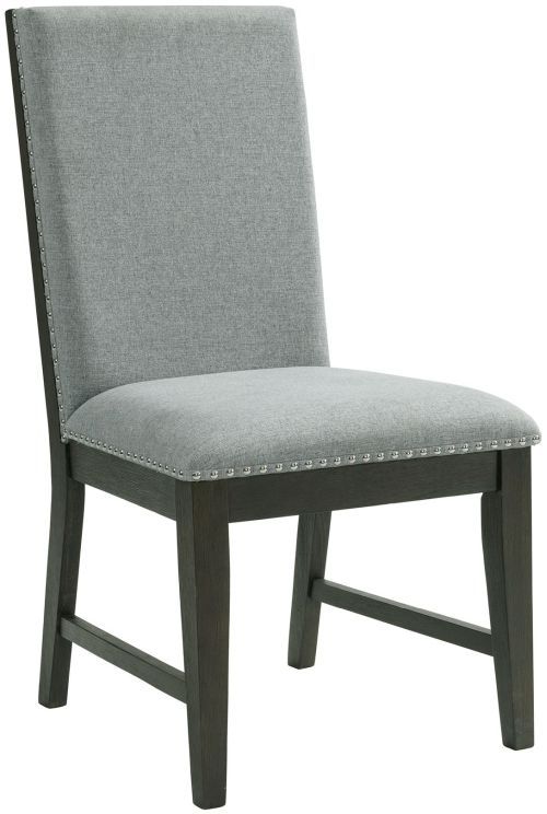 Elements International Donovan 5-Piece Black/Gray Rectangular Dining Set-3