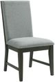 Elements International Donovan 5-Piece Black/Gray Rectangular Dining Set-3