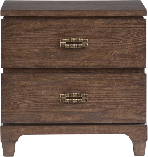 Magnussen Home® Sugar Mill Spiced Rum Drawer Nightstand-2
