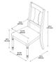 Powell® Willow Light Tan/Vanilla White Side Chair-2