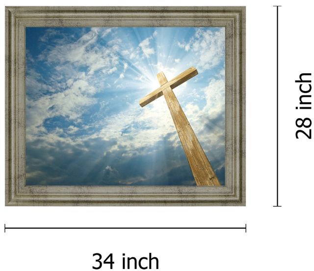 Classy Living Sunlit Faith Wall Art-1