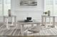 Signature Design by Ashley® Garnilly 3-Piece Whitewash Occasional Table Set-4