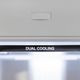 ZLINE Autograph Edition 72" 39.6 Cu. Ft. White Matte Built-In French Door Refrigerator with Water Dispensers, Ice Makers, and Polished Gold Accents-2