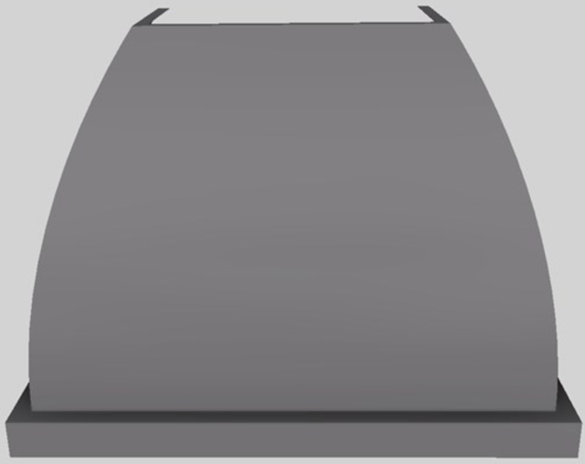 Vent-A-Hood® Designer Series 42" Gunsmoke Wall Mounted Range Hood-0