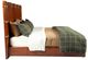 Furniture Classics Gentlemen's Dark Brown King Panel Bed-3