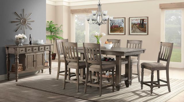 Intercon Balboa Park Roasted Oak Counter Height Table-3