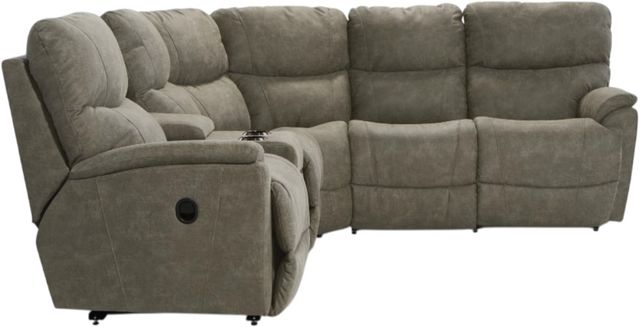La-Z-Boy® Trouper Sable Reclining Sectional with Custom Layout Options-2