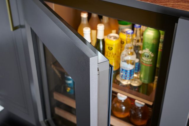 Sub-Zero® Designer Series 24" Panel Ready Left Hinge Undercounter Beverage Center-2