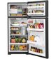 GE® 28" 17.5 Cu. Ft. Black Top Freezer Refrigerator-2