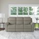 Flexsteel® Henry Fog Power Reclining Sofa with Power Headrests and Lumbar-1