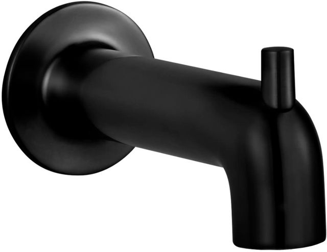 American Standard Studio® S Matte Black Slip-On Diverter Tub Spout-0