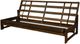 Kodiak Furniture Aspen Reclaim Mocha/Suede Gray Full Futon with Mattress-1
