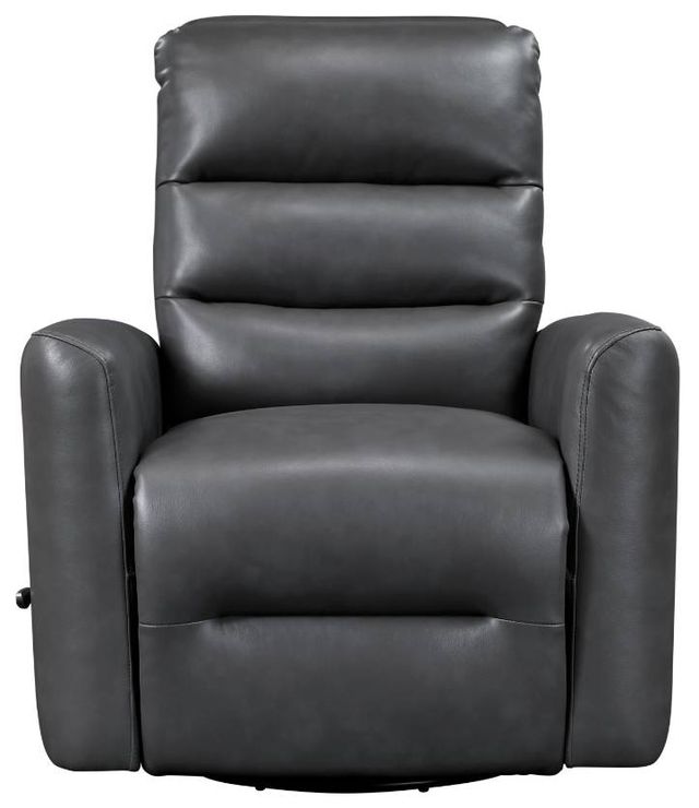 Homelegance® Dimitri Gray Manual Swivel Glider Reclining Chair-2