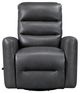 Homelegance® Dimitri Gray Manual Swivel Glider Reclining Chair-2