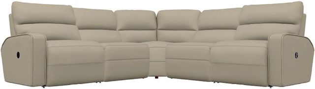 La-Z-Boy® Maddox Sand Reclining Sectional with Custom Layout Options-0