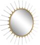 Uttermost® Oracle Chrome/Gold Starburst Mirror-3