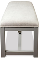 Riverside Furniture Osborne Gray Skies Dining Bench-2