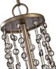 Uttermost® Valka Silver Crystal Chandelier-4