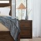 aspenhome® Modern Loft Brownstone California King Panel Storage Bed-3