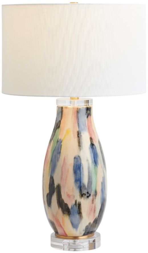 Crestview Collection Tillery Multicolor Table Lamp-1
