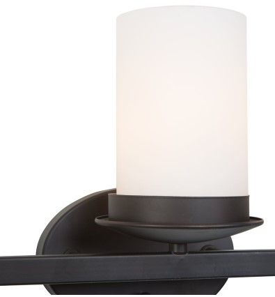 YHD Columbia Rock Oil Rubbed Bronze/White Opal 3-Light Vanity Lighting-4