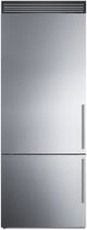 Summit® 28 in. 14.6 Cu. Ft. Stainless Steel Counter Depth Bottom Freezer Refrigerator-0
