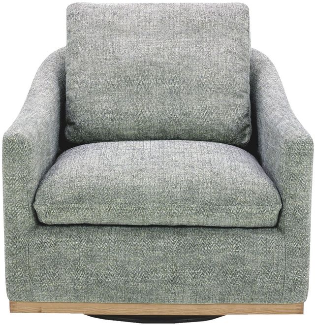 Moe’s Home Collection Linden Slated Moss Swivel Chair-1