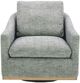 Moe’s Home Collection Linden Slated Moss Swivel Chair-1