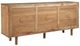 Signature Design by Ashley® Adway Natural Brown Accent Cabinet-3