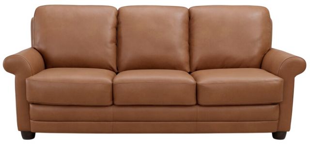 Leather Italia™ Savino Tripoli Saddle Toffee Sofa