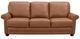 Leather Italia™ Savino Tripoli Saddle Toffee Sofa-0