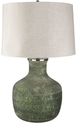 Surya Matteo Dark Green Table Lamp-0