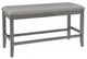 American Wholesale Furniture Seneca 6-Piece Gray Dining Set-2