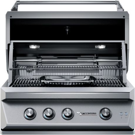 Twin Eagles C Series 4-Burner Stainless Steel Built-In Liquid Propane Grill-1