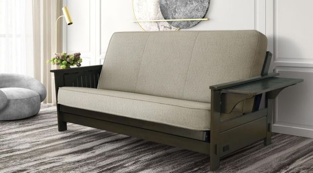 Kodiak Furniture Jozie Graystone/Natural Beauty Cloud Full Futon-1