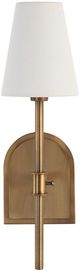 Renwil® Montreux Dark Antique Brushed Brass Wall Sconce-3