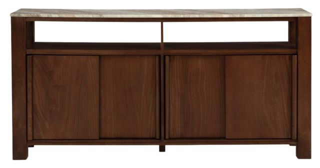 Signature Design by Ashley® Tobinville Dark Brown Accent Cabinet-1