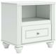 Signature Design by Ashley® Maylilly White Nightstand-0