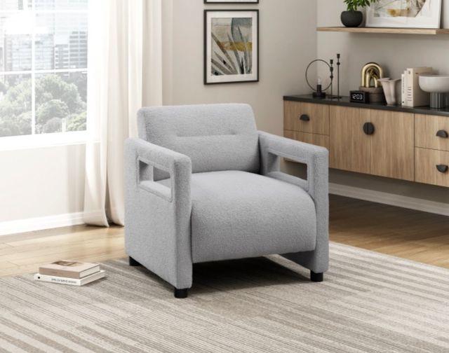Homelegance® Orson Gray Accent Chair-1