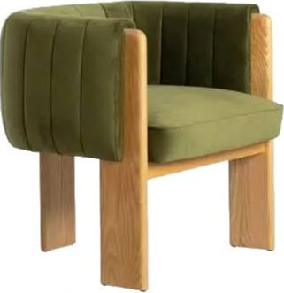 Moe's Home Collection Sofi Truly Olive Accent Chair-0