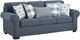 Affordable Furniture 3540 Belhaven Indigo Queen Sleeper Sofa-0