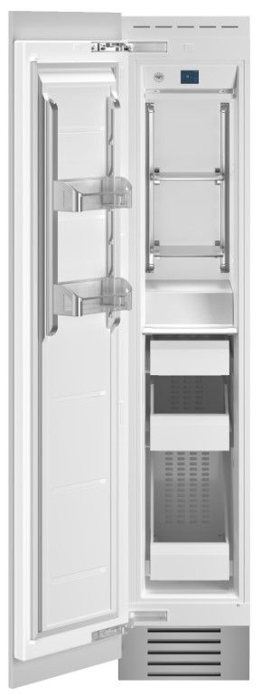 Bertazzoni 18" 8.2 Cu. Ft. Stainless Steel Column Freezer-1