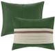 Olliix by Madison Park Palmer 7 Piece Green Queen Comforter Set-1