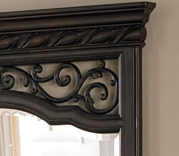 Liberty Furniture Arbor Place 4-Piece Brownstone Queen Sleigh Bedroom Set-6